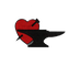 Heartland Horseshoeing School logo